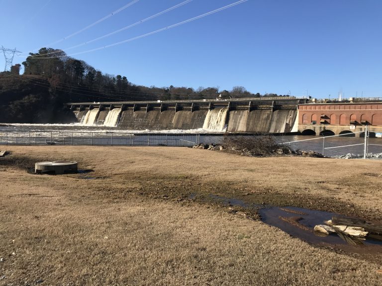 Falls Overlook Park Site Visit Chattahoochee RiverLands