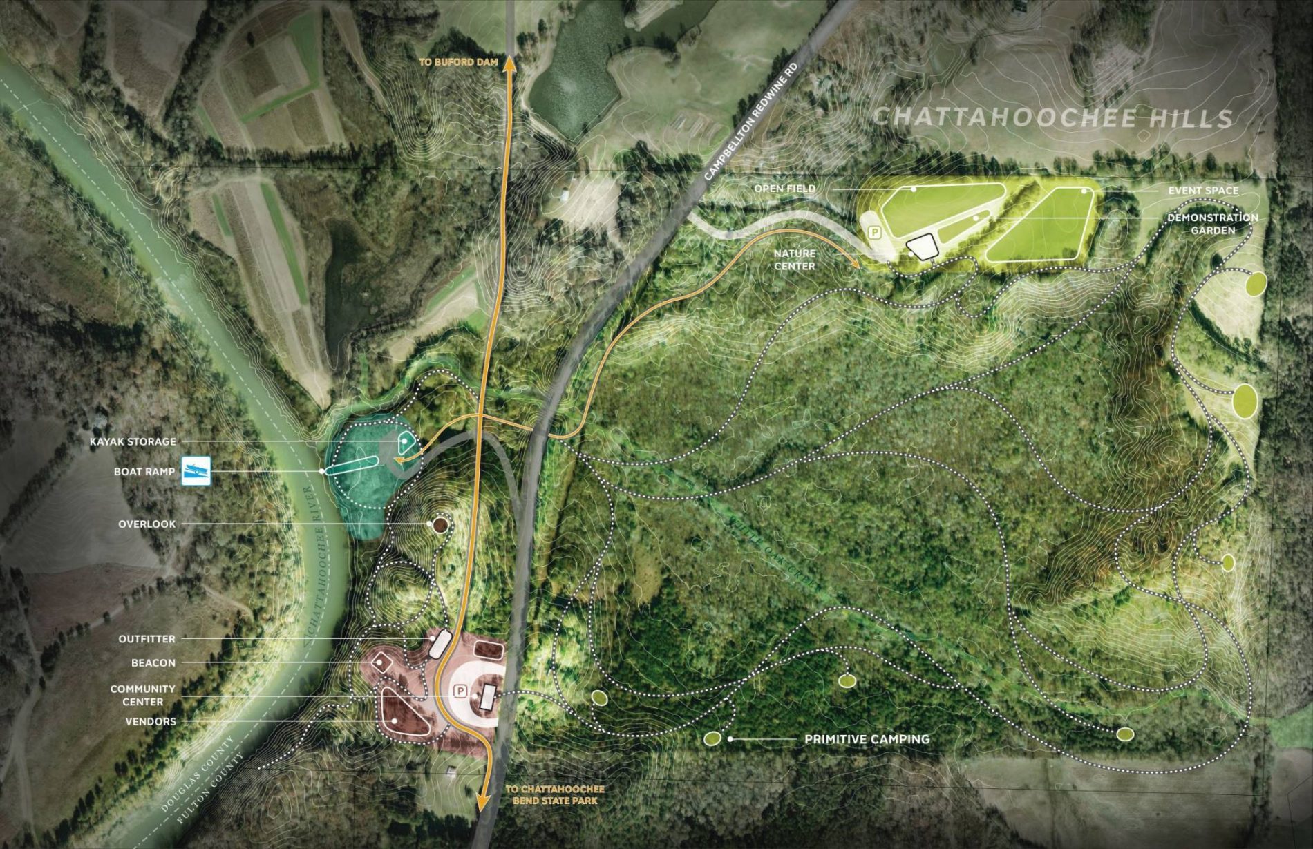 Chattahoochee Hills RiverLands Park Chattahoochee RiverLands